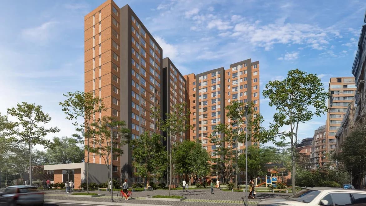 Edificio de Almendro, en Fontibón