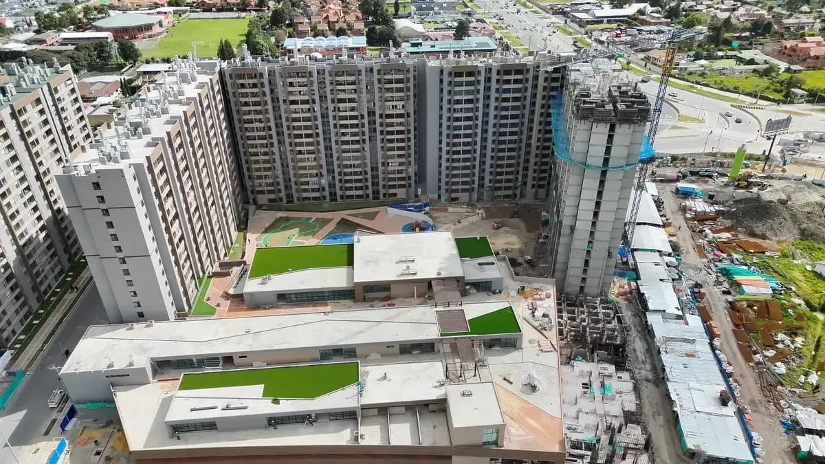 Edificio de Auriga Living, en Lagos de Torca