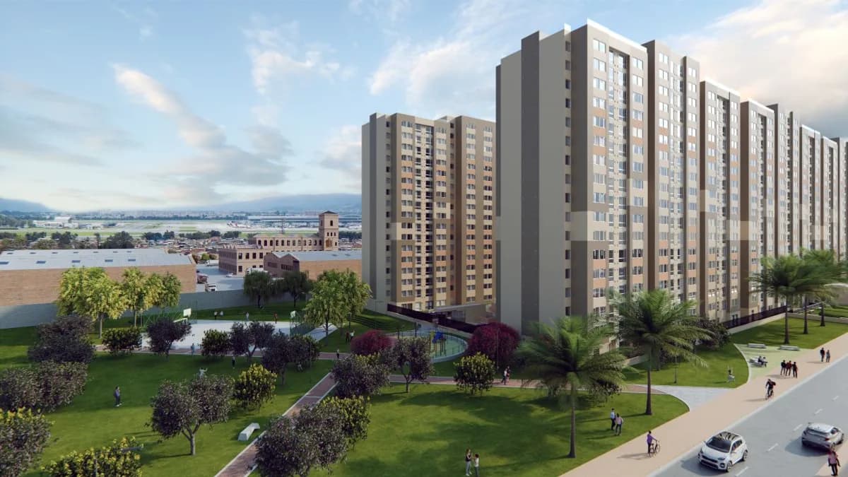 Edificio de Bellaluna, en Fontibón