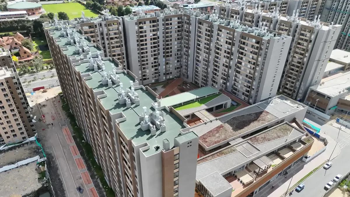 Edificio de Tramonte Living, en Lagos de Torca
