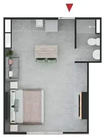 Planta del Tipo 28 de Central 68